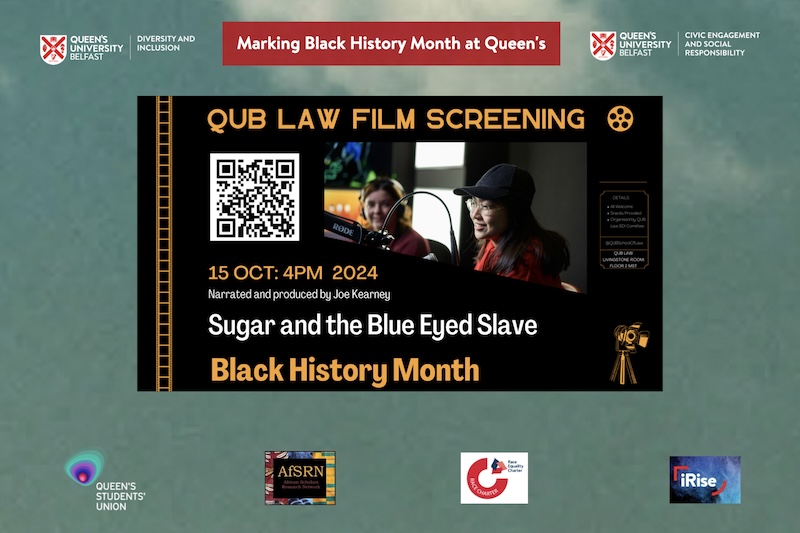 Flyer for the Law School screening of 