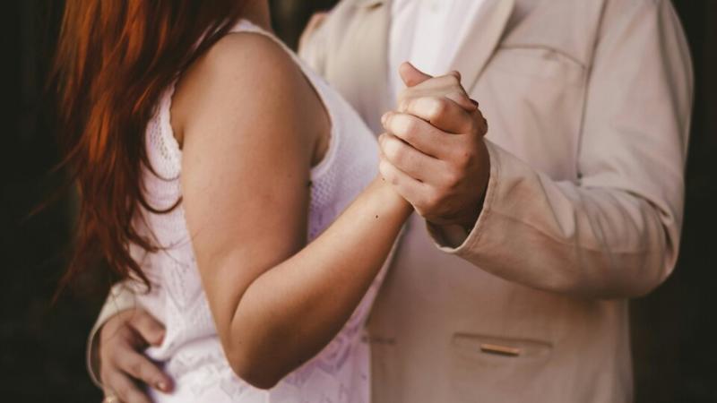 Couple dancing