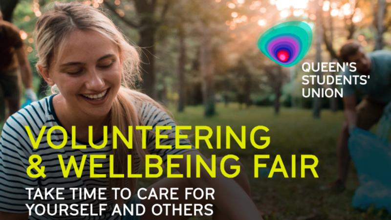 Woman volunteering in park setting