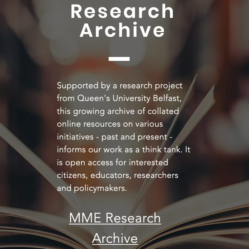 Blog graphic: MME Research page