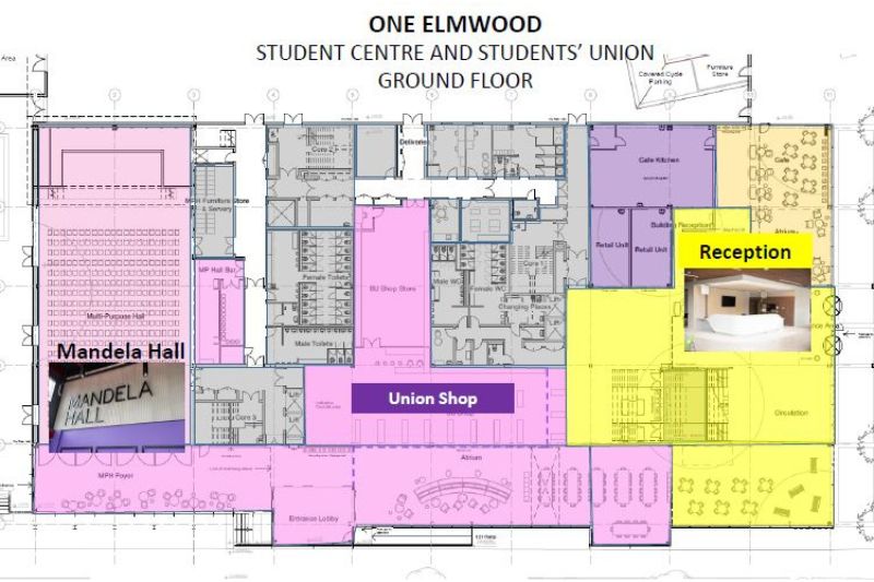 One Elmwood Ground floor plan
