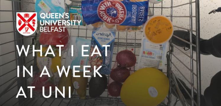 what I eat in a week at uni - youtube thumbnail