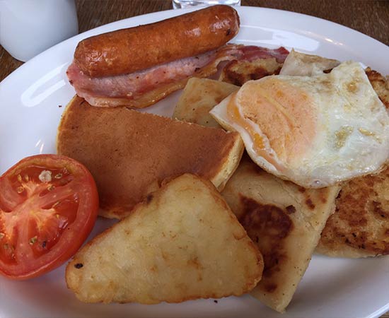 An Ulster fry from Maggie Mays Café