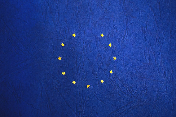 EU Flag with a star missing