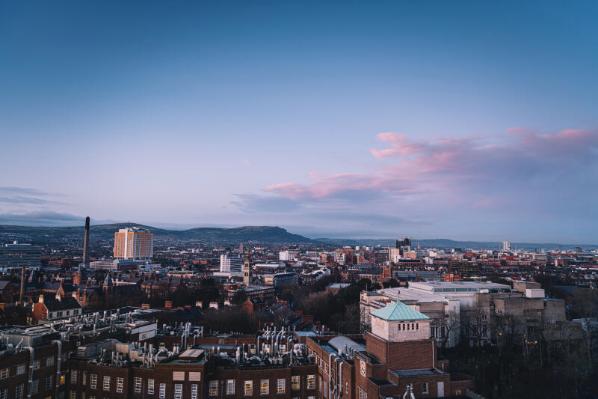 View of Belfast from the Ashby Building