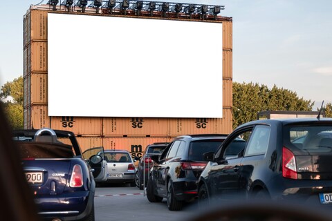 Drive thru cinema