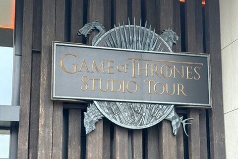 GOT studio tour entrance