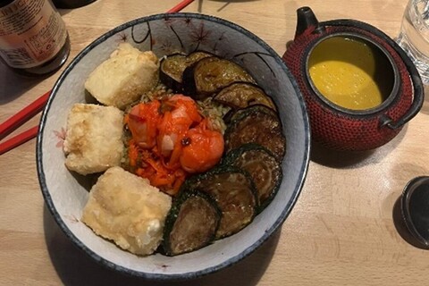 Vegan food from Jumon in Belfast