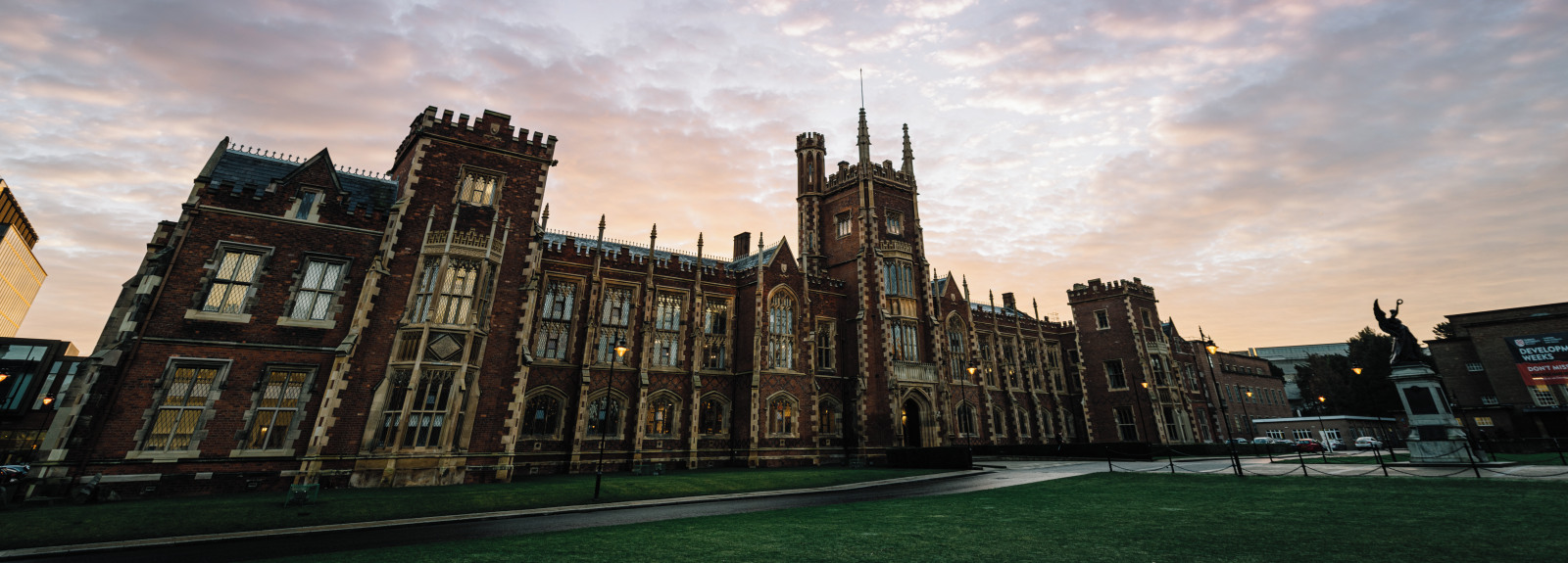 Front of Lanyon at sunrise