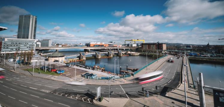 Queens bridge Belfast