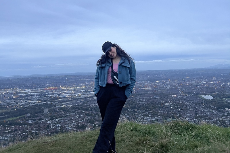 Student Raeesa at Cavehill