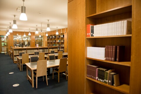 Special Collections room in the McClay