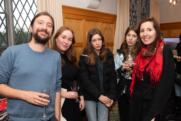 Guests enjoying the Translating Age launch event