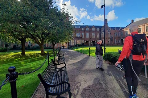 Keziah picture of the quad