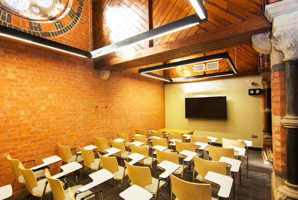 empty teaching room in the graduate school