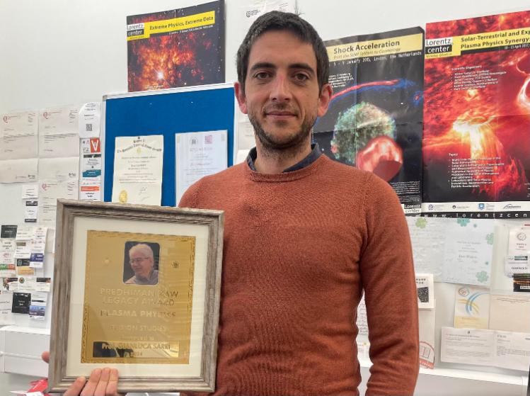 Professor Gianluca Sarri Receives Prestigious KAW Legacy Award