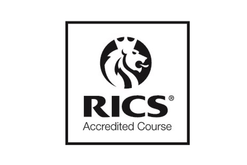 Royal Institute of Chartered Surveyors Accredited Degree Logo