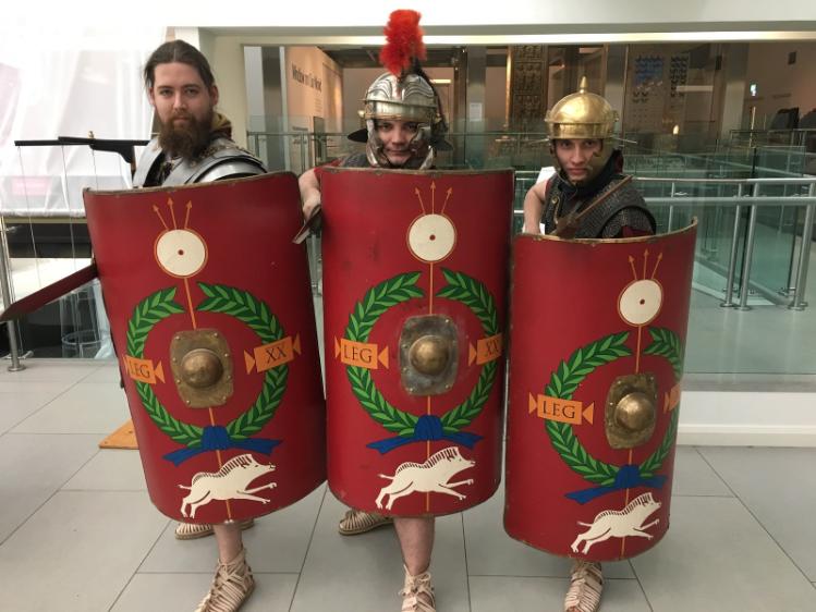 Three Roman Warriors - Classic and Ancient History event - 9 Feb 2018