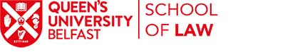 Red QUB School of Law logo