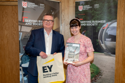 Rachel Lyle, Winner of Level 1 Student with the Highest Overall Average Mark in the Core Accounting Modules in the First Year of the BSc Accounting Programme