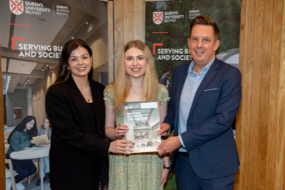 Zoe Reilly, Winner of The Best Student in Actuarial Mathematics, Presented by ISIO