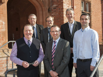 (back left - front right) Mr Nigel Hardy, Dr Geoff Simmons, Prof Andrew Fearne, Mr Cliff Kells, Prof John Turner, Dr Anthony McDonnell