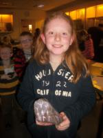 Belfast YAC members with their rune stone messages