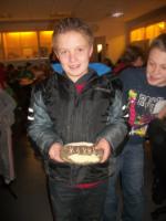 Belfast YAC members with their rune stone messages