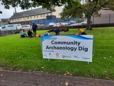 Excavation in Enniskillen