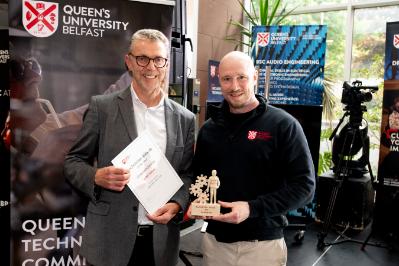 Technician Award for Contribution to Education
Winner:  Chris Farnan, School of Natural & Built Environment