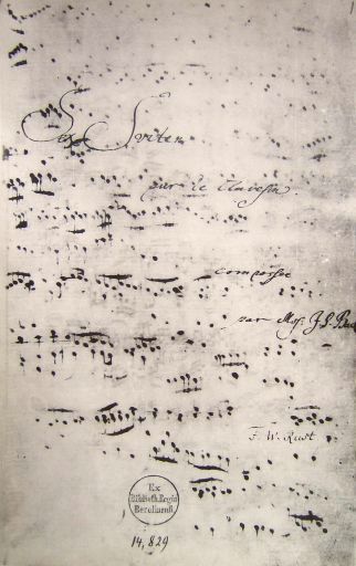 J. S. バッハ: 《フランス組曲》(BWV 812-817)